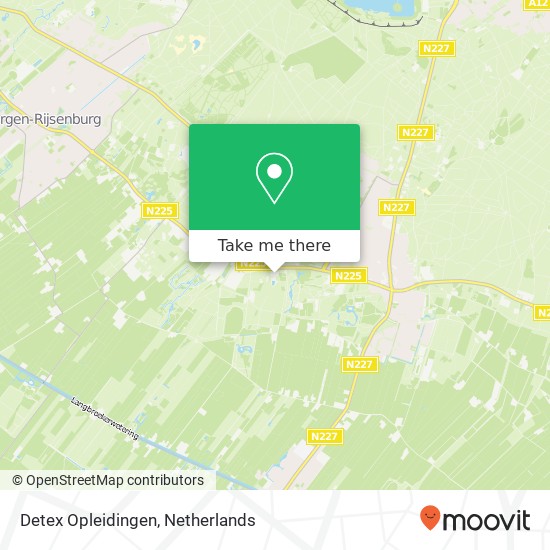 Detex Opleidingen, Driebergsestraatweg 11 map