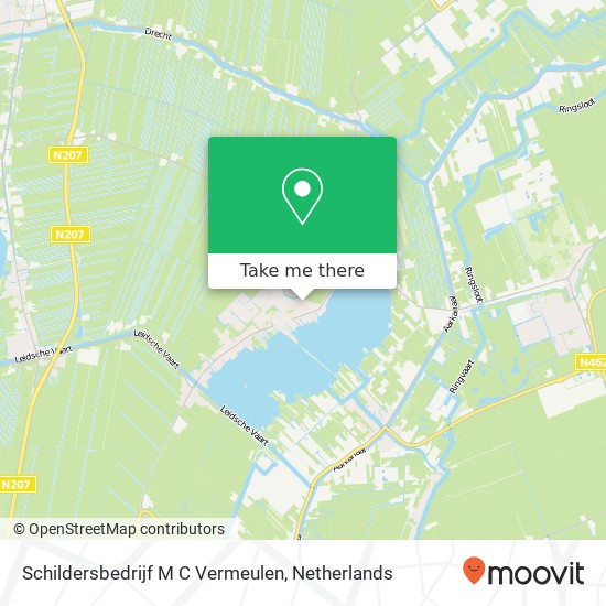 Schildersbedrijf M C Vermeulen, Van Wassenaerstraat 22 map