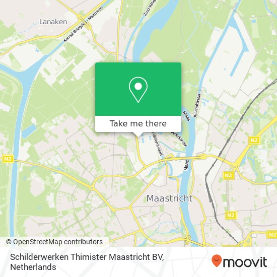 Schilderwerken Thimister Maastricht BV, Sortieweg 66 map