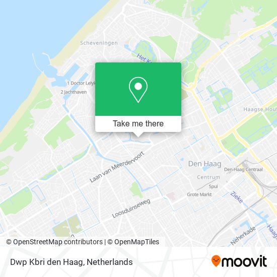Dwp Kbri den Haag Karte