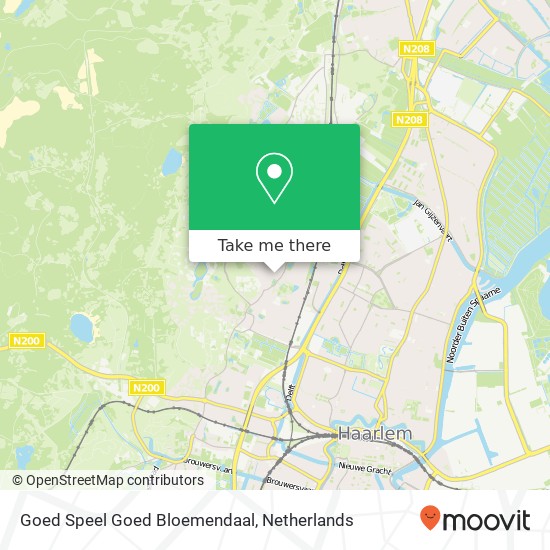 Goed Speel Goed Bloemendaal, Bloemendaalseweg 29 map