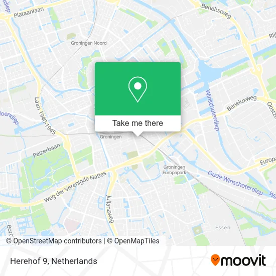 Herehof 9 map