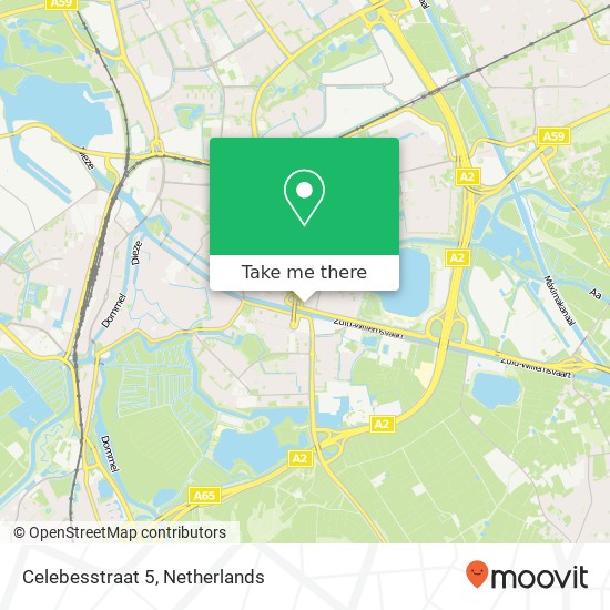 Celebesstraat 5, 5215 VA 's-Hertogenbosch map