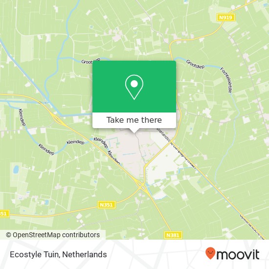 Ecostyle Tuin, Snellingerdijk map