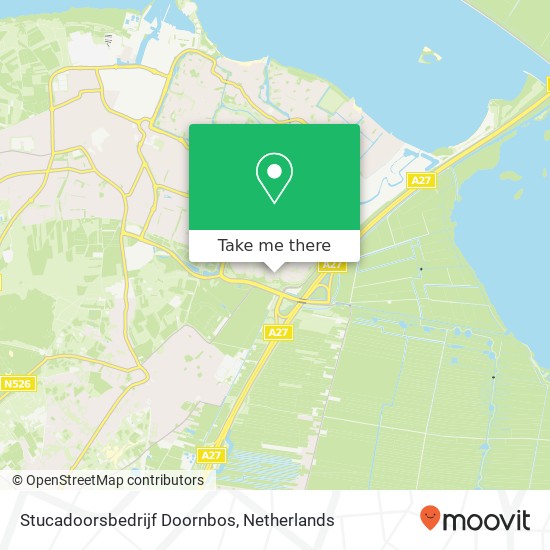 Stucadoorsbedrijf Doornbos, Schouw 26 Karte