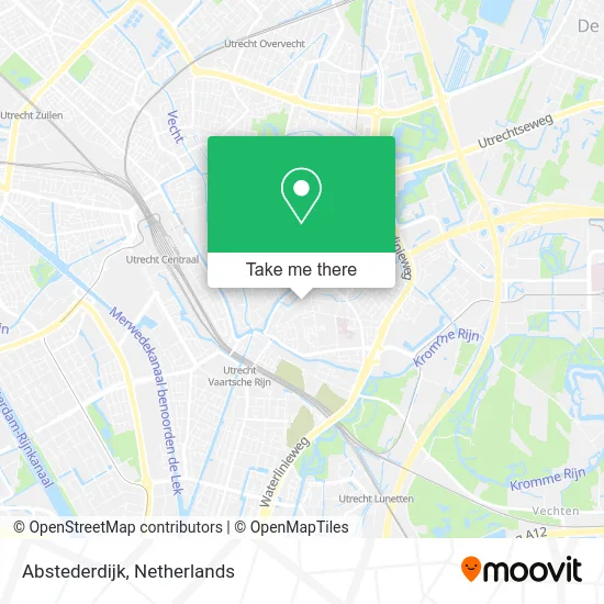 Abstederdijk map