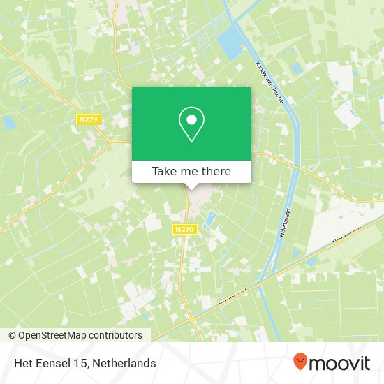 Het Eensel 15, 5768 XZ Meijel map