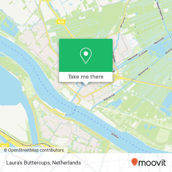 Laura's Buttercups, Nieuwstraat 20 map