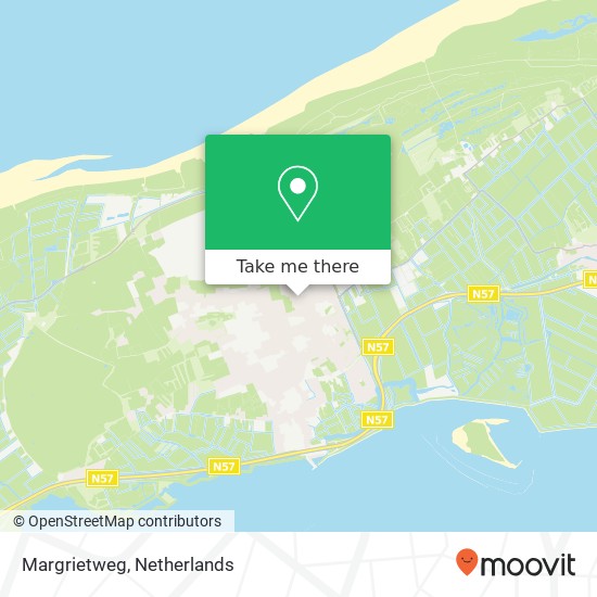 Margrietweg, 3253 BN Ouddorp map