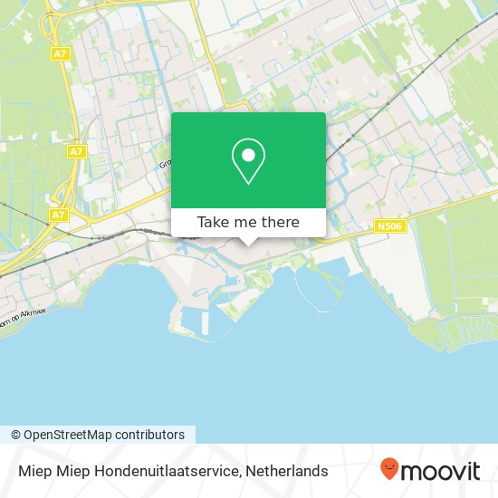 Miep Miep Hondenuitlaatservice, Venenlaan 127 map