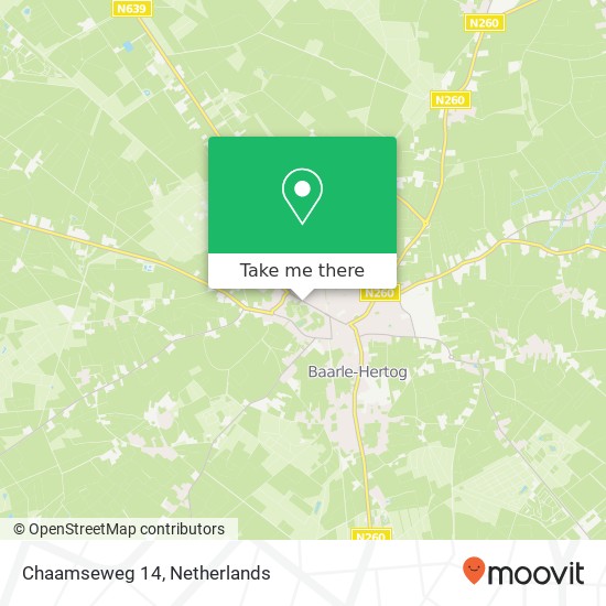 Chaamseweg 14, Chaamseweg 14, 2387 Baarle-Hertog, België Karte