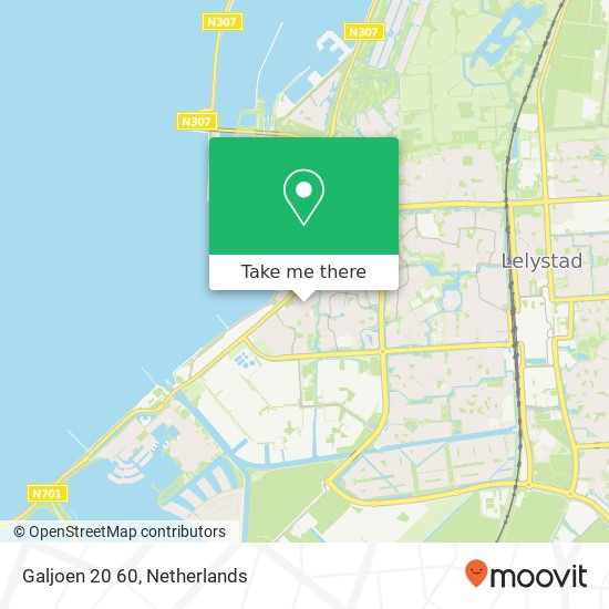 Galjoen 20 60, 8243 LN Lelystad map