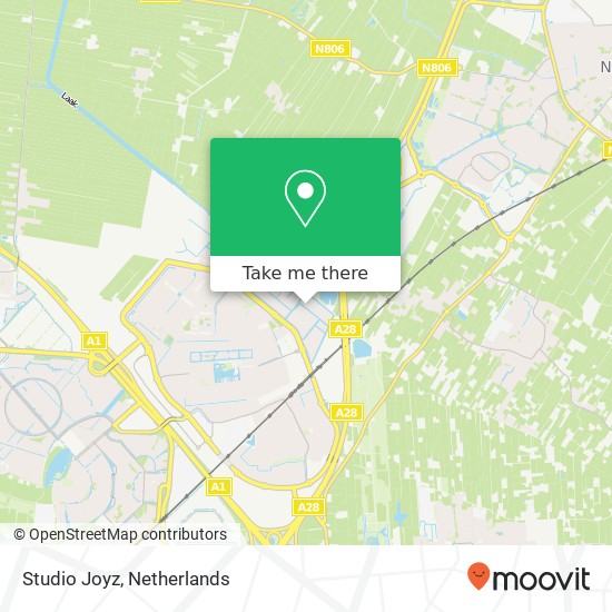 Studio Joyz, Laaxumstraat 40 map