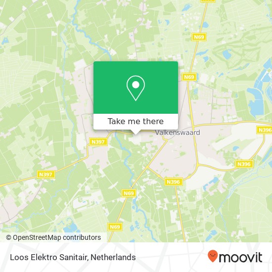 Loos Elektro Sanitair, Van Linschotenstraat 8 map
