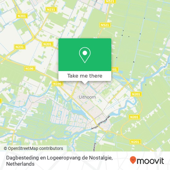 Dagbesteding en Logeeropvang de Nostalgie, Karel van Manderhof 17 map