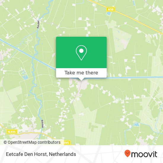 Eetcafe Den Horst, Sint Josephstraat 1 map