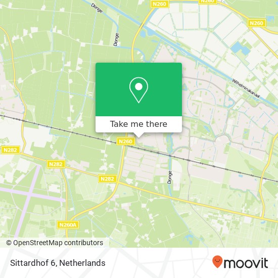 Sittardhof 6, 5035 JM Tilburg map