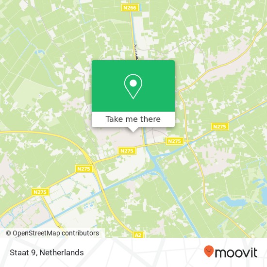 Staat 9, 6031 EL Nederweert map