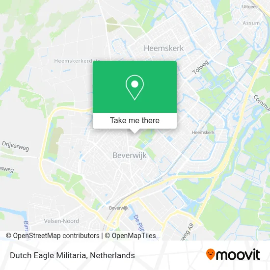Dutch Eagle Militaria map