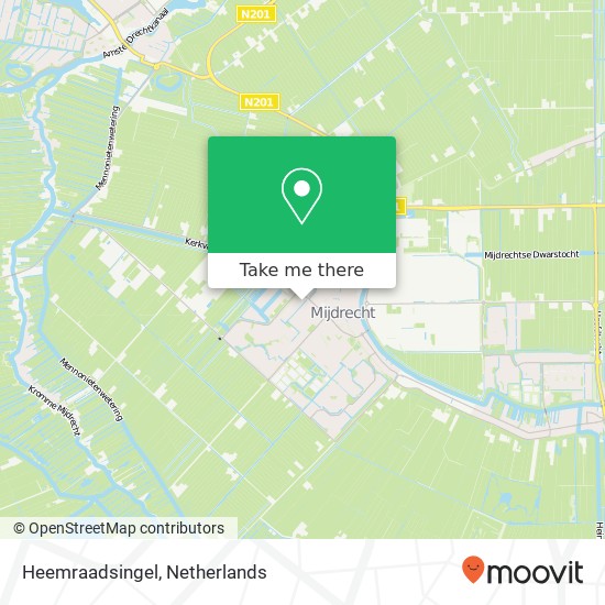 Heemraadsingel, Heemraadsingel, 3641 Mijdrecht, Nederland map