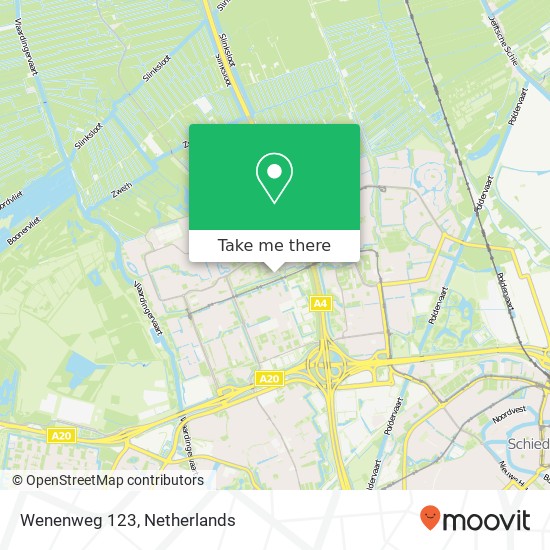 Wenenweg 123, 3137 AS Vlaardingen map