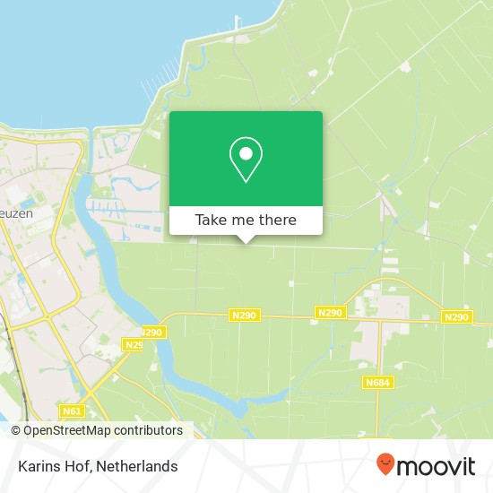Karins Hof map