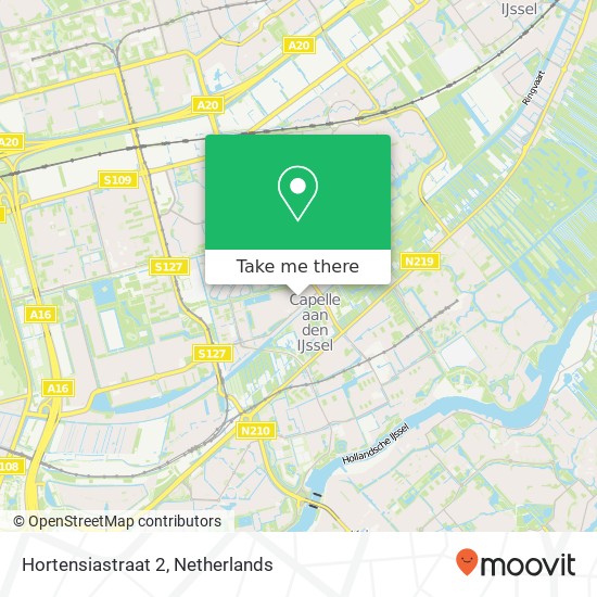 Hortensiastraat 2, 2906 CR Capelle aan den IJssel map