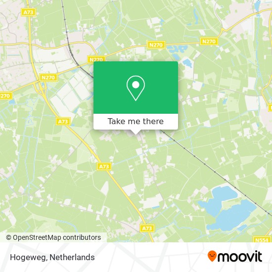 Hogeweg map