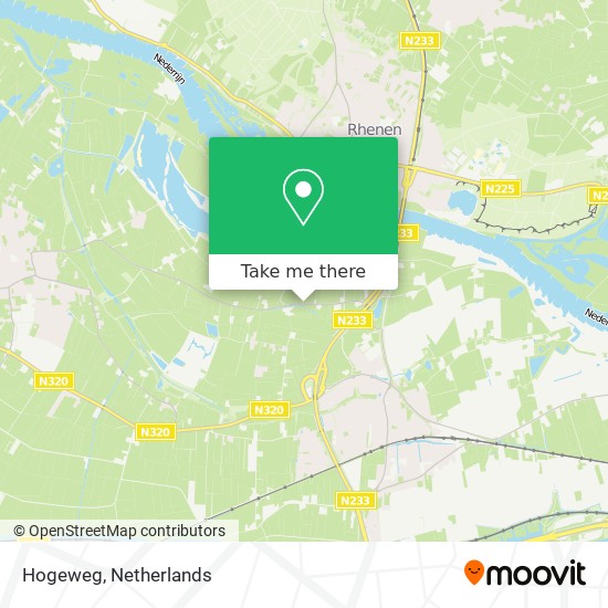 Hogeweg map