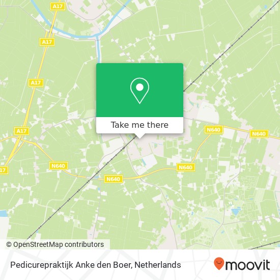Pedicurepraktijk Anke den Boer, Zwartveenpad 20 map