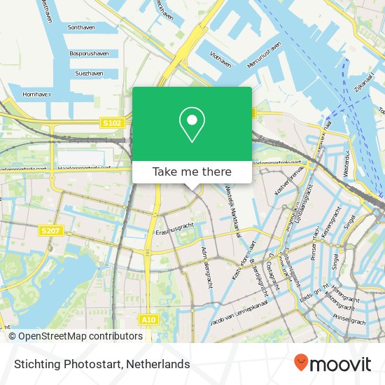 Stichting Photostart, Admiraal de Ruijterweg 363 map