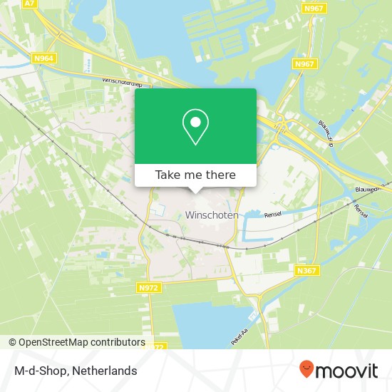 M-d-Shop, Langestraat 94 map