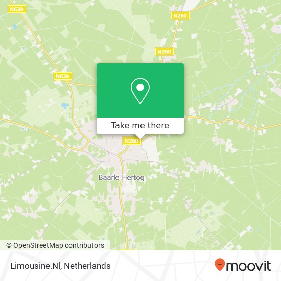 Limousine.Nl map