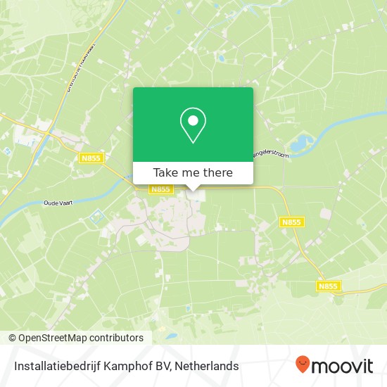 Installatiebedrijf Kamphof BV, Nijverheidsweg 7 map