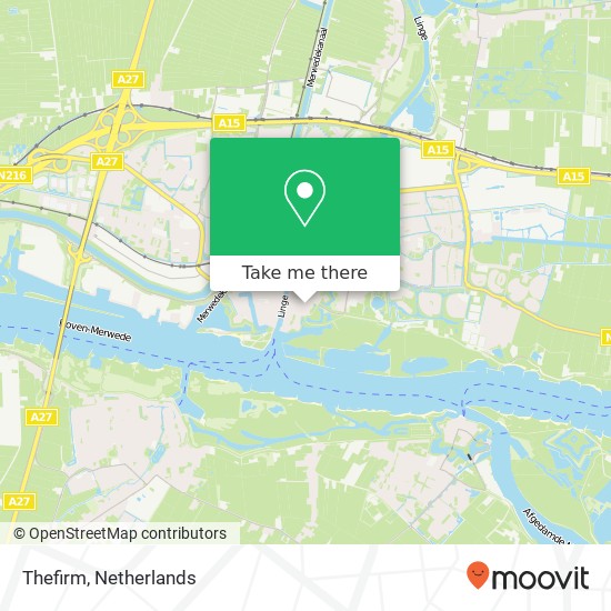 Thefirm, Dalemstraat 20 map