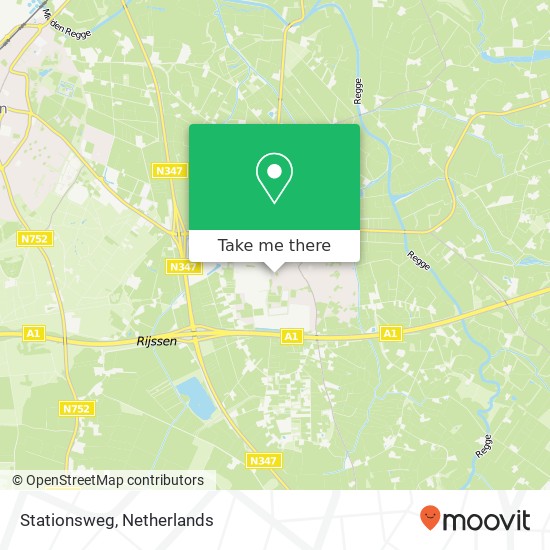 Stationsweg, Stationsweg, 7468 Enter, Nederland map