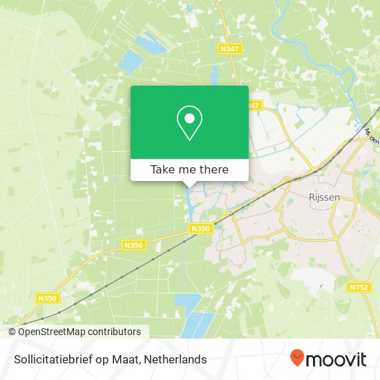 Sollicitatiebrief op Maat, Hondsdraf 24 map