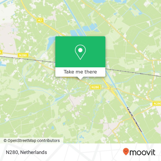 N280, 6005 NT Weert map