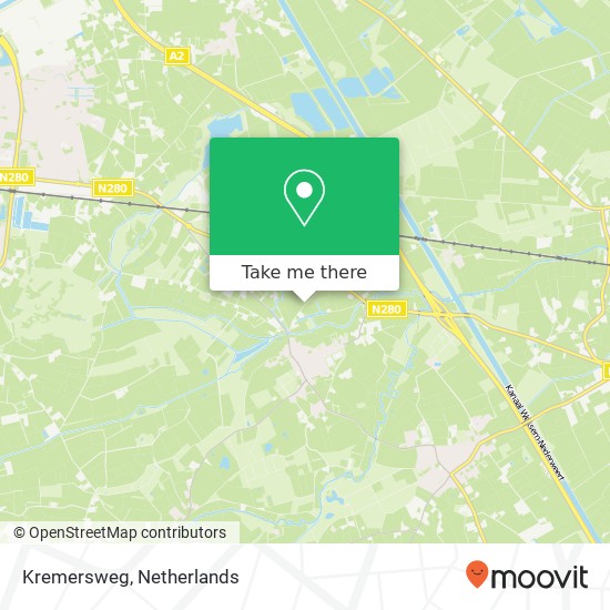 Kremersweg, Kremersweg, 6005 Weert, Nederland Karte