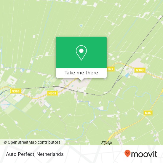 Auto Perfect, Esdoornstraat 9 map