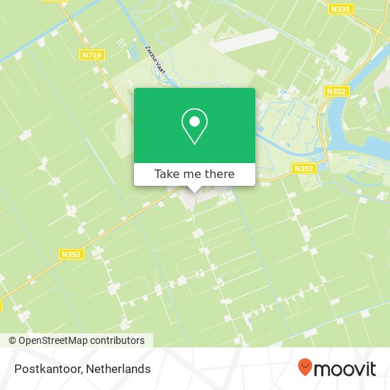 Postkantoor, Voorstraat 34 map