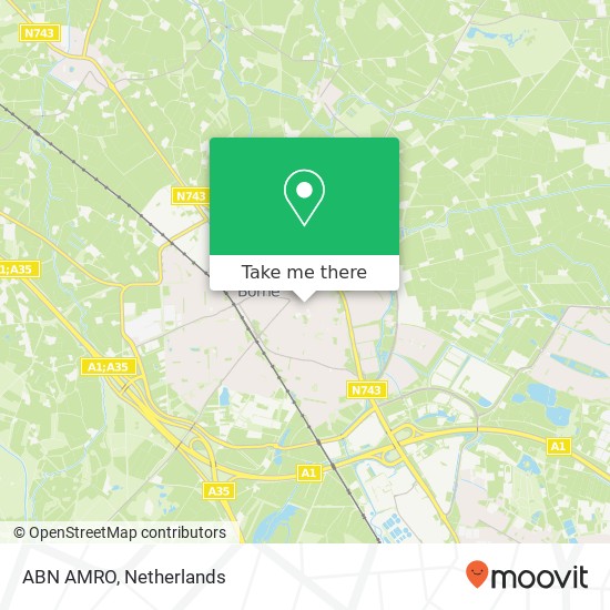 ABN AMRO, Nieuwe Markt 20 map