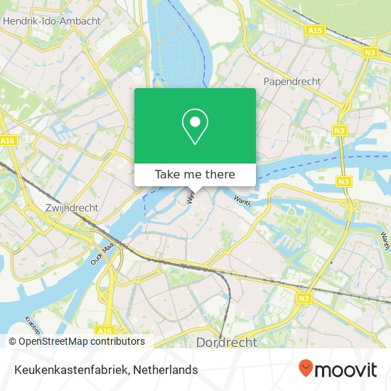 Keukenkastenfabriek, Voorstraat 123 map