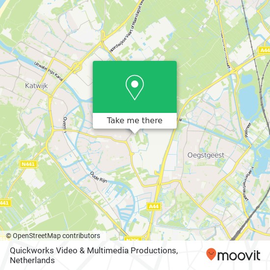 Quickworks Video & Multimedia Productions, Oegstgeesterweg 206A Karte