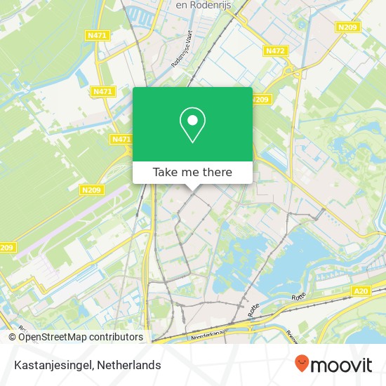 Kastanjesingel, Kastanjesingel, 3053 Rotterdam, Nederland map