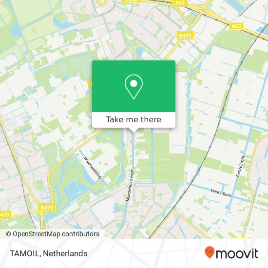 TAMOIL, Noordeindseweg 330 map