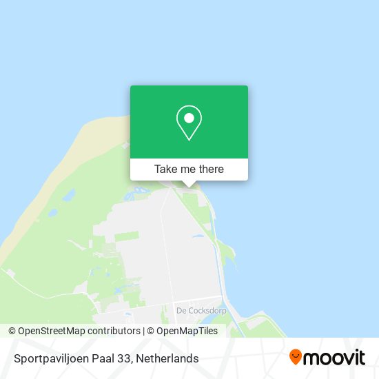 Sportpaviljoen Paal 33 map