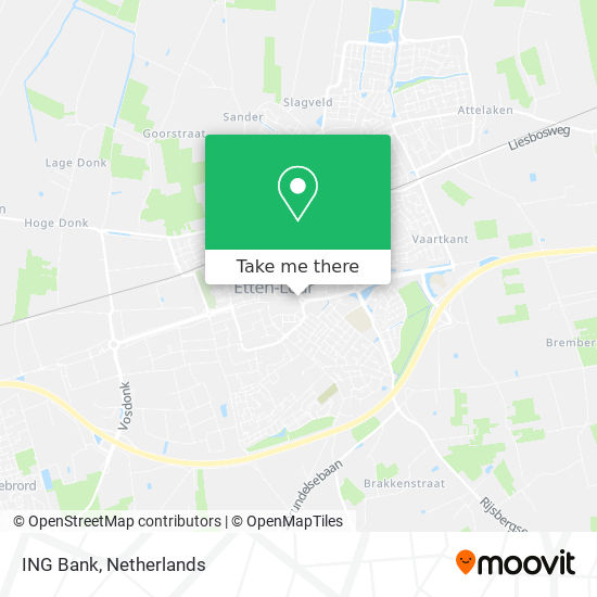 ING Bank map