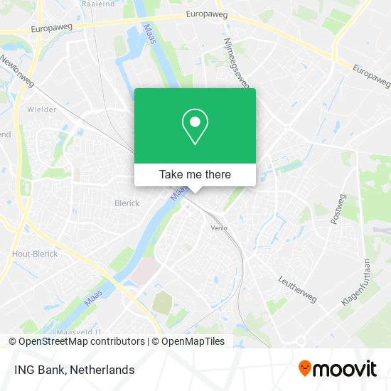 ING Bank map