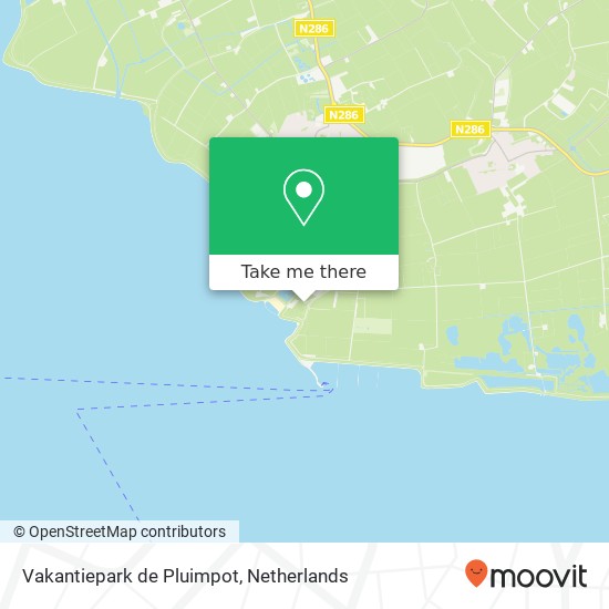 Vakantiepark de Pluimpot Karte